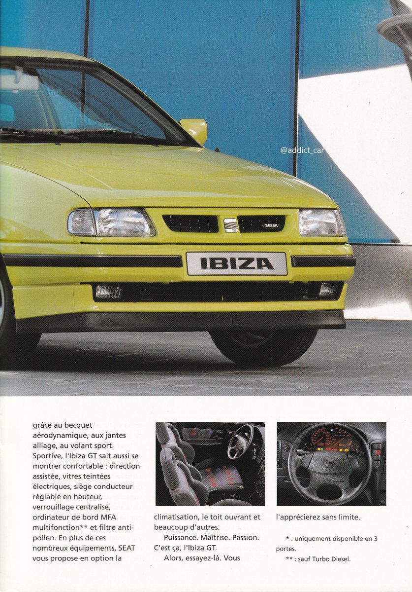 Car Brochure Addict on Twitter "The second generation SEAT