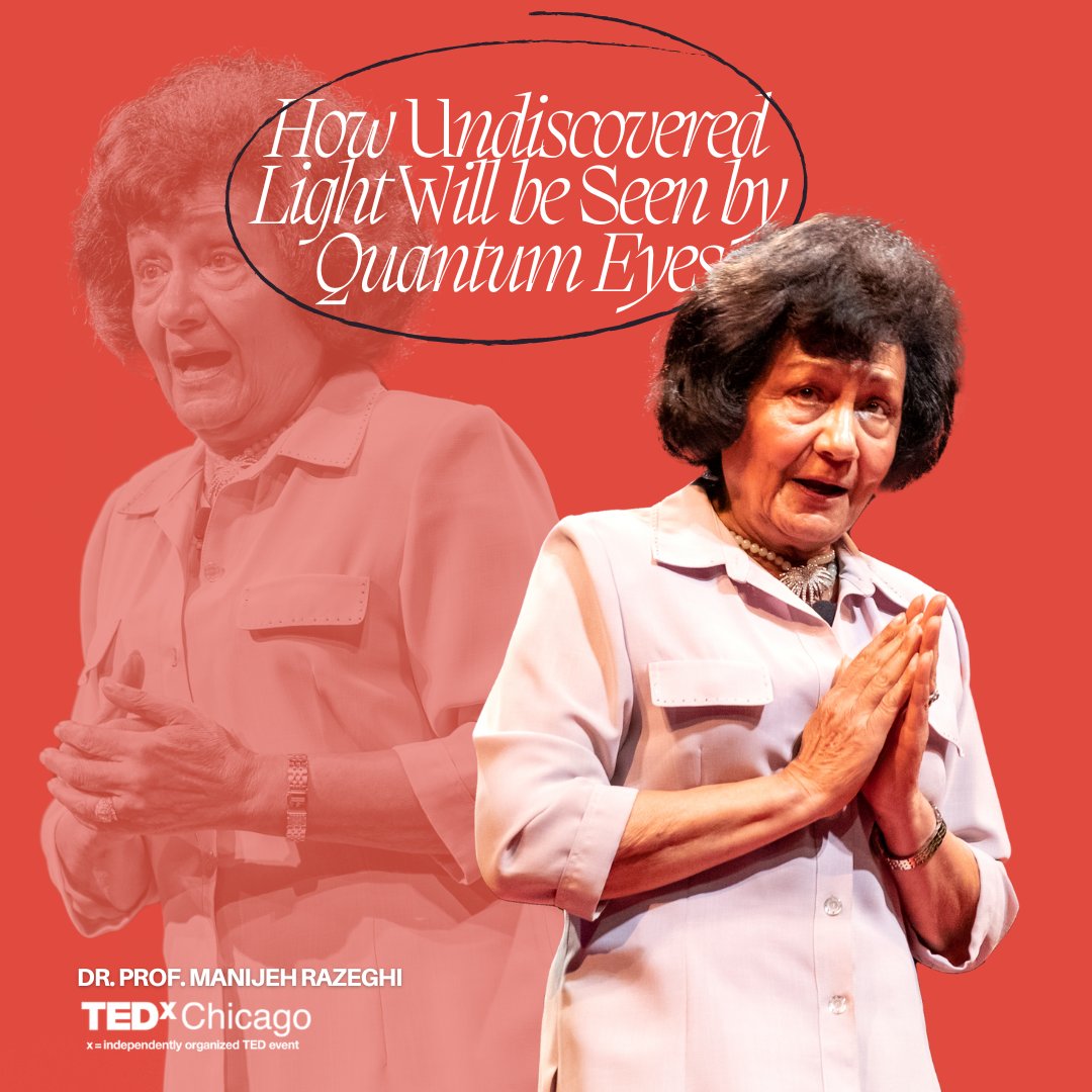 When they say it's impossible, Dr. Prof. Manijeh Razegh says try again! 🧠 Razeghi, a Professor at <a href="/NorthwesternEng/">Northwestern Engineering</a>, discusses atoms, molecules, and the laws of the quantum world in her talk, "How undiscovered light will be seen by Quantum Eyes?" 🔗 - bit.ly/3FRSToY