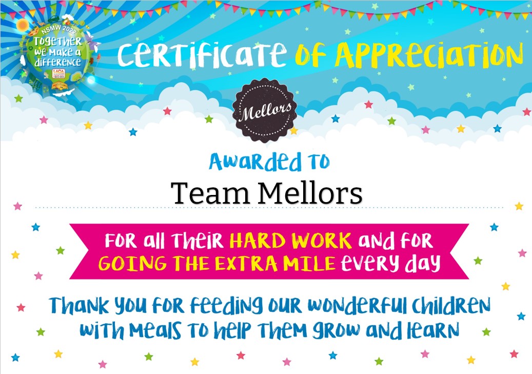 #FridayVibes #NSMW22 It’s time to celebrate the people that make our Meals EPIC and #makeadifference to young people's lives. Our VIP's are made up of many different people, personalities & backgrounds, & we are so thankful for you all! #ThankYou #TeamMellors. Who's your #VIP?