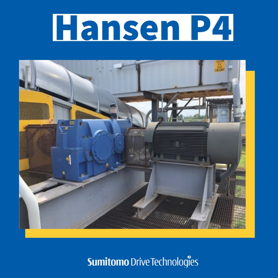 SumitomoDrives's tweet photo. No leaks over here! This Hansen P4 #speedreducer was built with a unique oil lock HSS sealing system that keeps contaminants out while tightly holding the lubrication inside the #gearbox. ⚙️

📷 Matt Masterson, District Sales Manager https://t.co/loHPKVDDjL