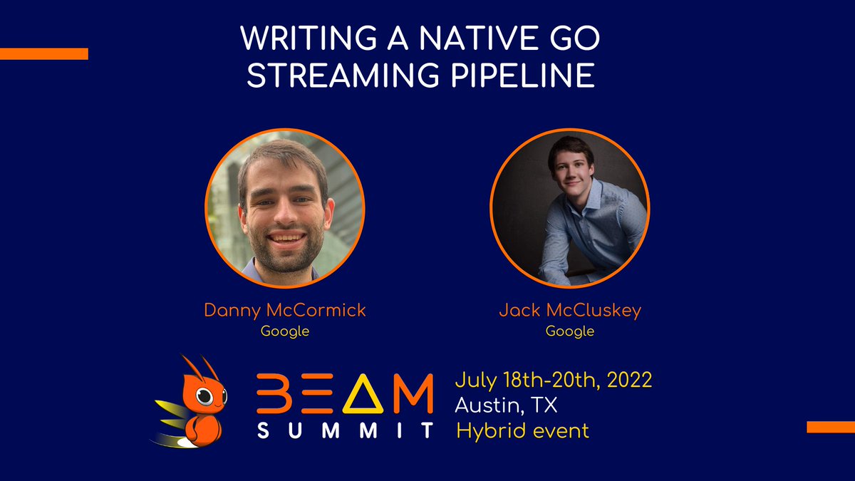 👀 Over the past year, the #Beam Go Sdk has rolled out several features to support native streaming DoFns. This session digs into those features and discusses how they can be used to build streaming pipelines written entirely in Go. Watch it here 👉 bit.ly/3xGPV1M