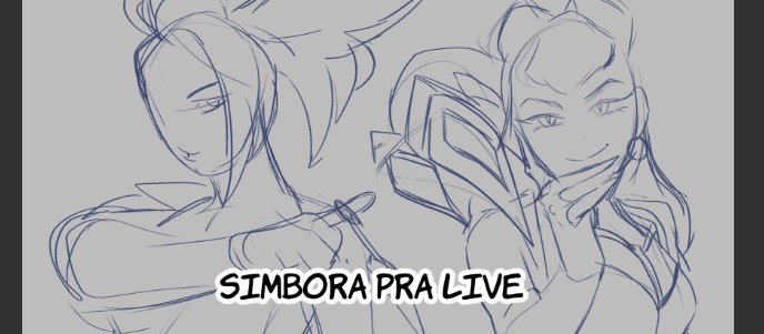 Hoje é dia de fazer merch porque o CAF tá chegando 👁👁 Bora conversar e desenhar
📌Link na thread!