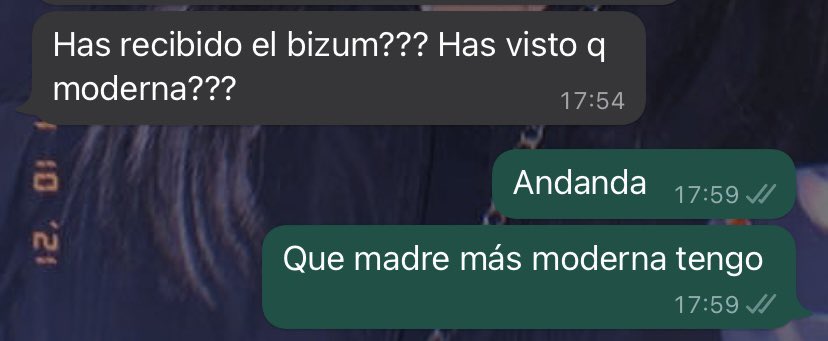 Daavid5209's tweet photo. X: Y tú madre es moderna???

Mi madre: https://t.co/k1swTeikvK