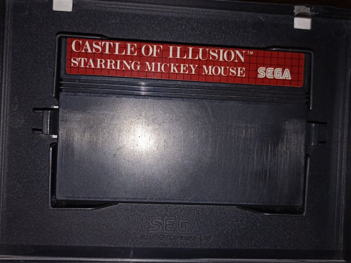 LBrazo's tweet image. #TardeRetro
#CastleOfIllusion
#MasterSystemII
@SEGA