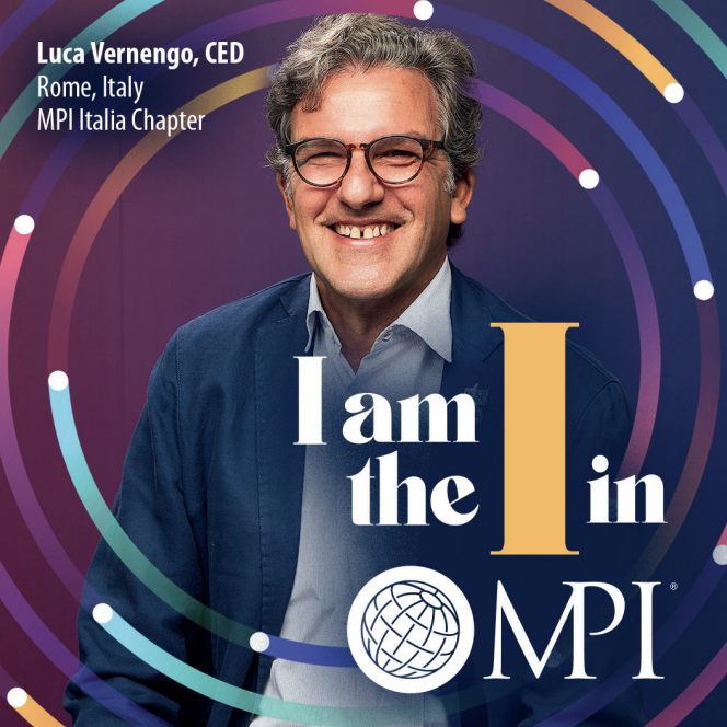 it's almost everyone's Fr'I'day!

“These six years on the MPI Italia
Chapter board have been intense
and full of hard work, but a lot of
gratification and satisfaction.”
Join Meeting Professionals INTERNATIONAL today!
LINK: ow.ly/G6Ai50LzC5Z 
#MPIRMC #MeetingsAndEvents