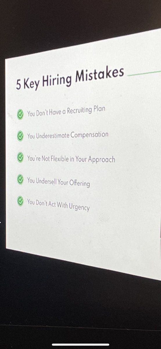 Are you doing any of these things? Time to course correct. #workforcedevelopment