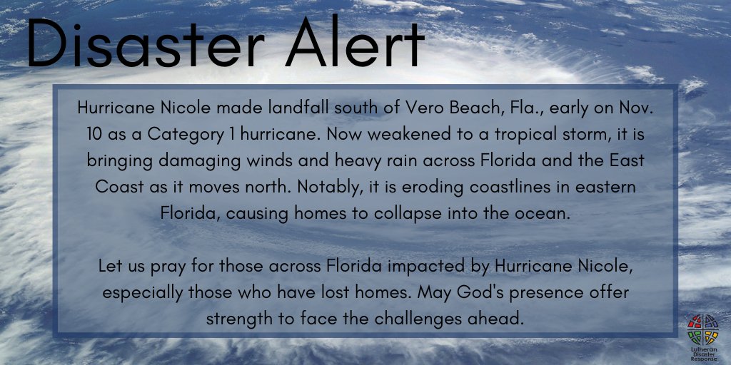 Lutheran Disaster Response (@elcaldr) on Twitter photo 