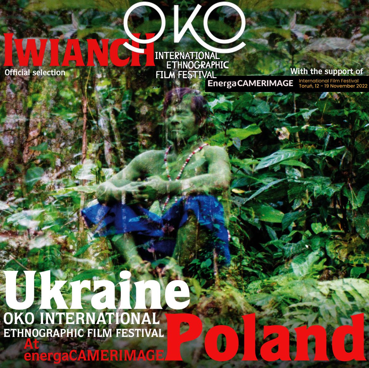 Jirafica's tweet photo. "Iwianch, the Devil Deer" is selected for the international competition of the third edition of the OKO International Ethnographic Film Festival
Due to the ongoing war in Ukraine, this year the festival will take place in Toruń, Poland, with the support of the EnergaCAMERIMAGE. https://t.co/ZhR1h7S1U1