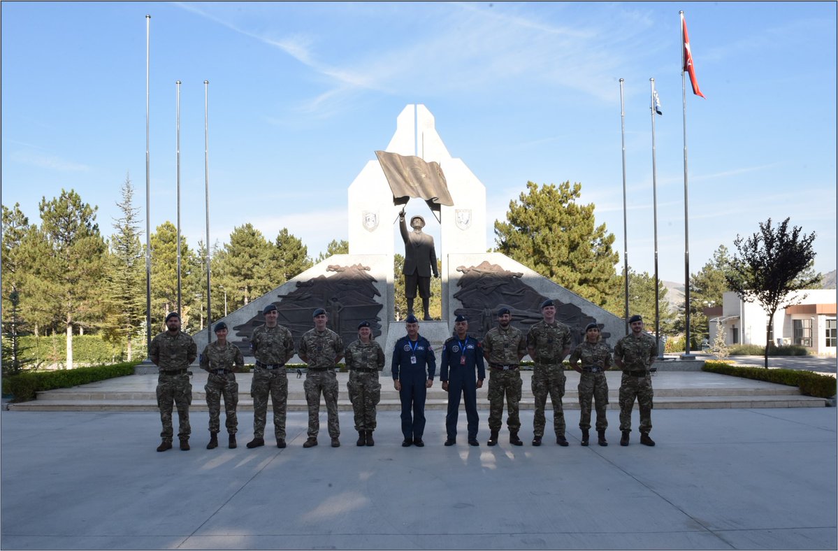 RoyalAirForce's tweet photo. RAF 11 Group, Joint Force Air Component (JFAC) personnel have taken part in Exercise Volkan. 

The exercise in Türkiye saw the UK personnel support the Turkish JFAC’s training as they work up to hold the @NATO Response Force commitment in 2025. Full story: https://t.co/Hlnm0lGQHp https://t.co/CrPkIOa3MZ