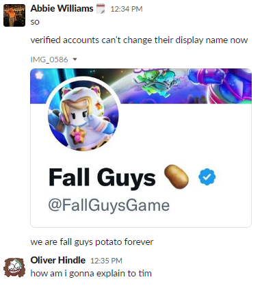 Fall Guys 🥔 on Twitter: "fall guys potato forever 🥔"