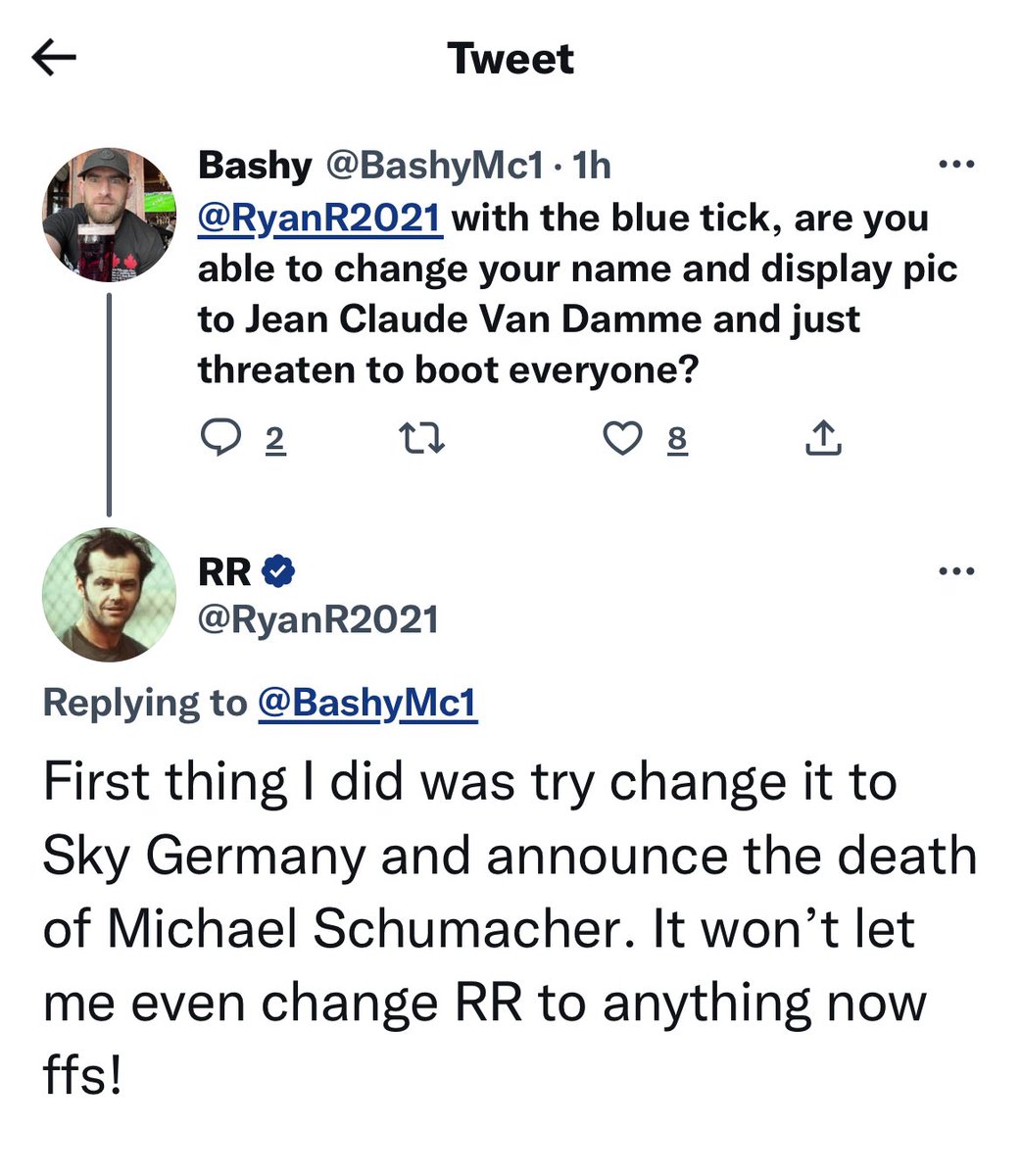 BashyMc1's tweet image. Between the John Lewis advert, the John Lewis man quoting it and the My Little Pony fesshole tweet, It’s been an emotional morning. Thankfully Ryan has made me laugh for about 30 minutes with this…