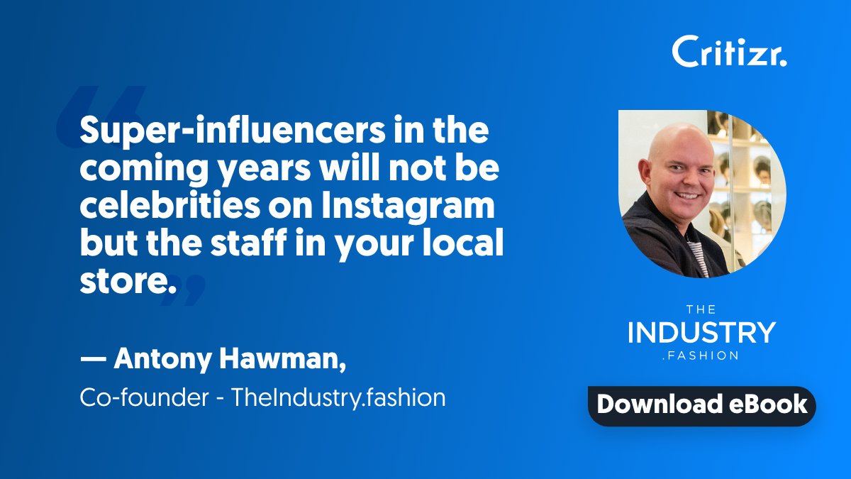 Power to the store teams!🦸‍♀️

Hear from <a href="/theindustryfash/">TheIndustry.fashion & TheIndustry.beauty</a>'s Antony Hawman and more #RetailExperts in our latest #eBook, which analyses in-store activities to determine how to succeed in 2023.

Download The Ultimate Guide to Store Success here: bit.ly/3RH23XN

#CX #Retail
