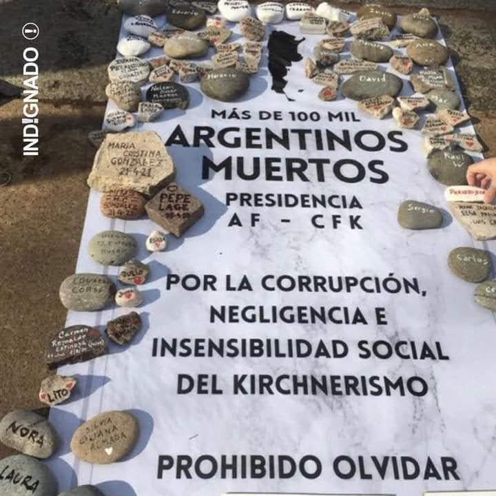 GlaYorg's tweet photo. #RenunciaCerrutti son muertos argentinos, RESPETO! https://t.co/l9gx5RtnXU