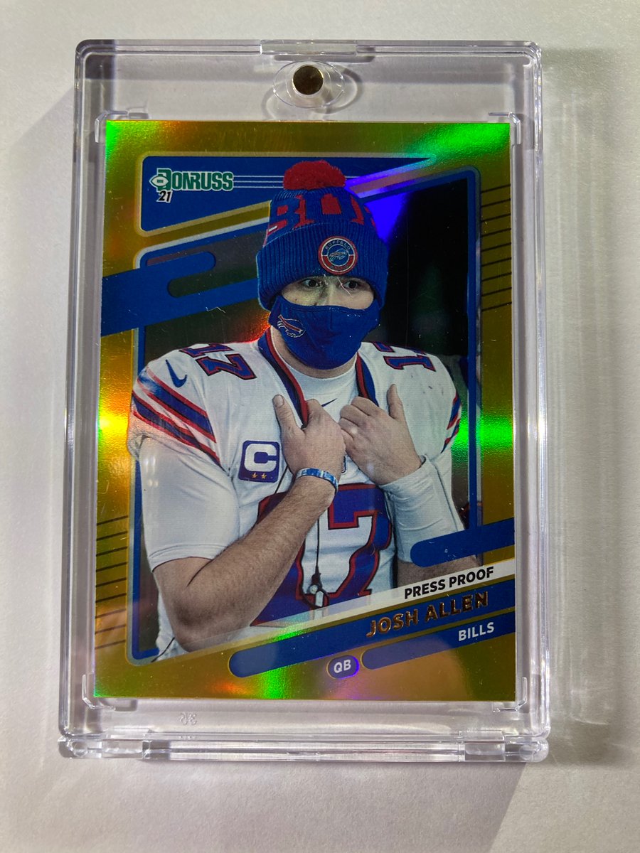 1218Sports's tweet image. 🎁Appreciation Day Giveaway🎁

Winner will be picked Monday

#BillsMafia 

🔥Josh Allen Gold Press Proof

To enter
1. Follow
2. Retweet
3. Like

@sports_sell #NFL #Buffalo #Bills