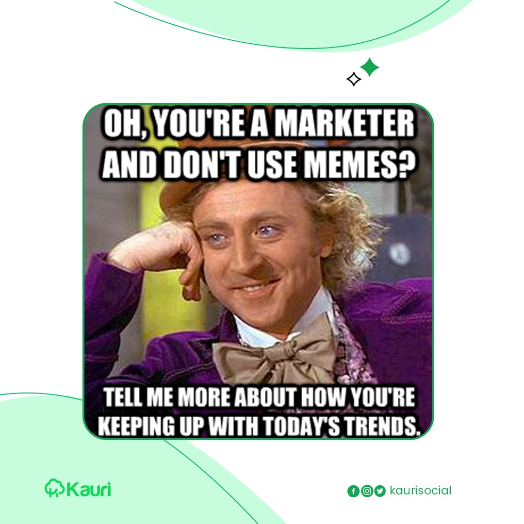 Kauriresin's tweet photo. As a marketer, are you aware memes can boost your social media engagements? 

#Memes #SocialMedia #KauriSocial https://t.co/TzeyOuwF8O