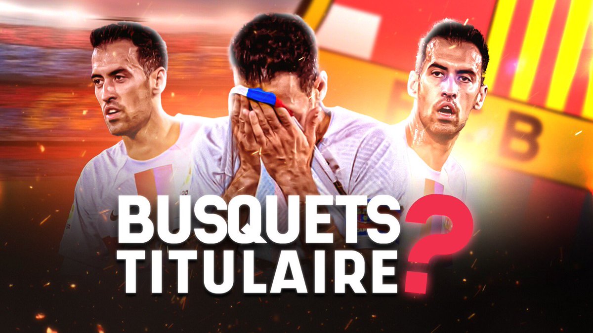 🚨NOUVELLE VIDÉO YOUTUBE🚨

🎥 BUSQUETS DOIT-IL ENCORE ÊTRE TITULAIRE ? 🇪🇸🤔

Une question à laquelle répond @mikael_marciano et toute son équipe 🔽🔽🔽

👉 youtu.be/naQ4ZsikU2U

🎙<a href="/YasserSalfiti/">Yasser Salfiti</a> <a href="/GuilDcqt/">Guillaume Dacquet</a> <a href="/Youssoufoot/">Youssouf 🤜🏿🤛🏻</a> <a href="/ilan_merhaba/">Ilan Merhaba ✍🏼🎙</a> 

Qu’en pensez-vous la Team ? 🤔