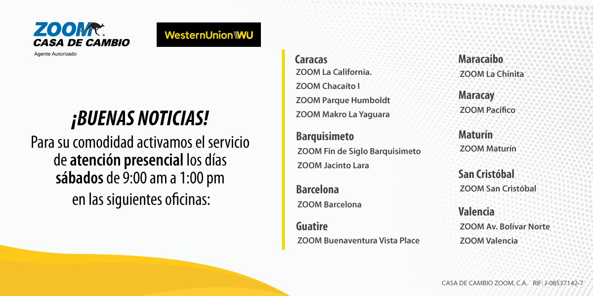 ZOOM-Atención al Cliente tweet media