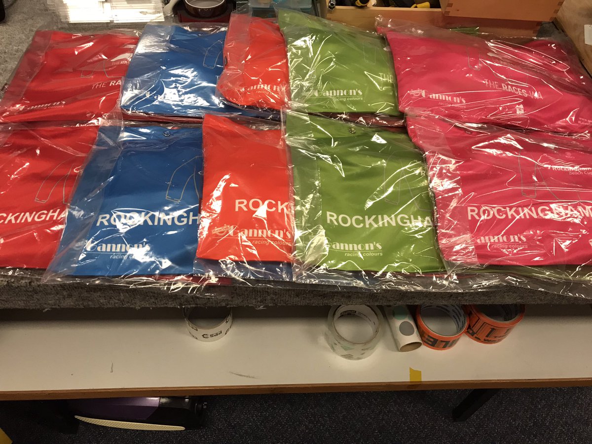 Racing Colours, Saddle Cloths, and Bibs are ready to go for this weekends Rockingham Beach Cup!
.
.
For tix and info head to rockinghambeachcup.com.au

#theraceswa #horseracing #rockinghambeachcup #racing #madeinwa