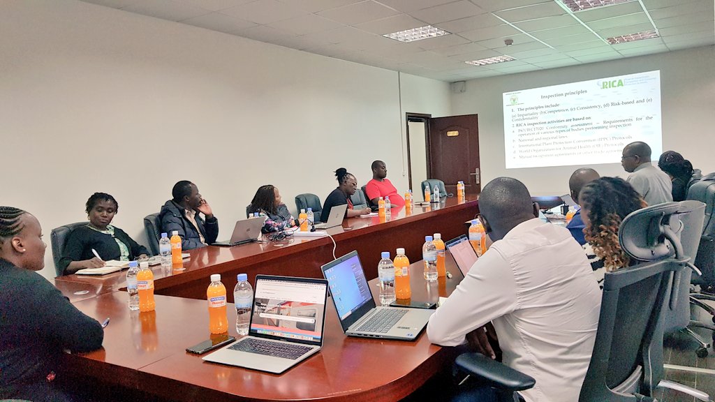 SagweOnX's tweet image. Meeting with the Rwanda Inspectorate, Competition &amp;amp; Consumer Protection Authority (RICA) @InspectorateRw to exchange best practices in facilitating exports #TradeFacilitation #SimplificationWorks @KenTrade_G2B @giz_gmbh
