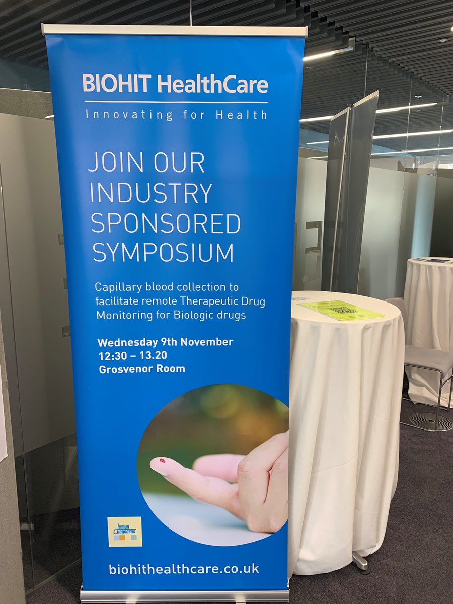 biohithealthuk's tweet photo. Today is the final day of the @TheACBNews #UKMedLab22 conference.
The event finishes with #ClinicalBiochemistry and #microbiology training sessions.
If you have a question you’d like to ask, we’d love to meet you: https://t.co/0fqCbulMyJ https://t.co/Ci950l7fbd
