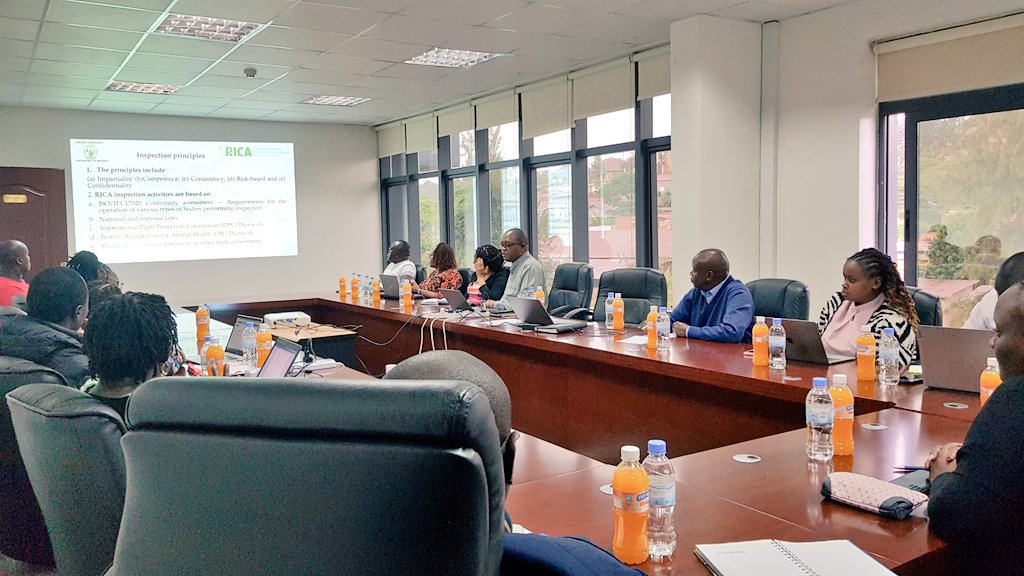 SagweOnX's tweet image. Meeting with the Rwanda Inspectorate, Competition &amp;amp; Consumer Protection Authority (RICA) @InspectorateRw to exchange best practices in facilitating exports #TradeFacilitation #SimplificationWorks @KenTrade_G2B @giz_gmbh