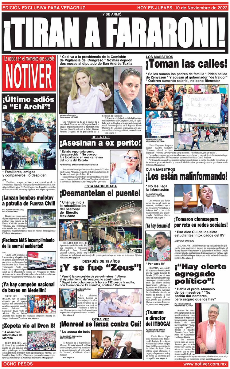 NOTIVER's tweet photo. Y SE #ARMÓ
#CECI VA A LA #PRESIDENCIA DE LA #COMISIÓN DE #VIGILANCIA DEL #CONGRESO
NO’MÁS #DEJARON DOS #MESES AL #DIPUTADO DE #SANANDRÉSTUXTLA https://t.co/MMhcViNqfP