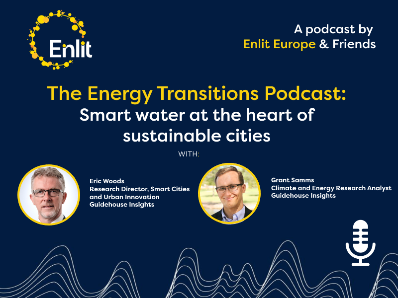 Enlit_Europe's tweet photo. To investigate how cities and utilities are employing smart water solutions to manage water resources, prevent flooding and drive resilience, Yusuf Latief chats to Eric Woods (@bordersthinking) &amp; Grant Samms (@grantsamms) of @WeAreGHInsights.

🎧 Listen: https://t.co/YjmZOGQSIv https://t.co/YG8dA9suuN