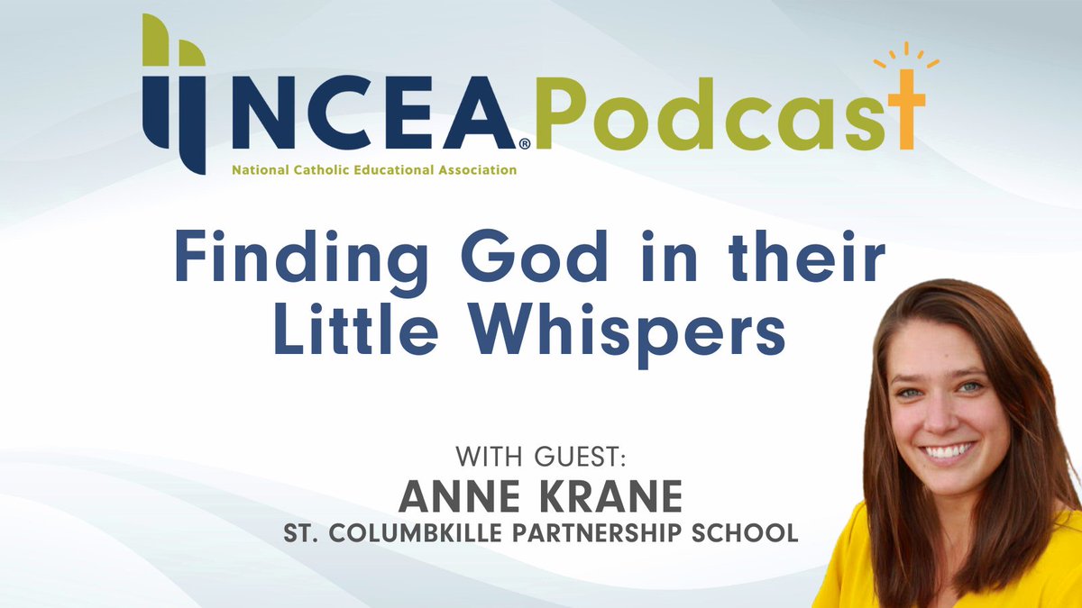 NCEATALK's tweet image. In Anne Krane&apos;s pre-kindergarten classroom they learn to be leaders, they learn to be independent, and they learn that God made them special!

Preview: youtube.com/watch?v=HmaUgG…
Full episode: nceapodcast.podbean.com/e/finding-god-…

 @saintcols @bostoncatholic @CSOboston