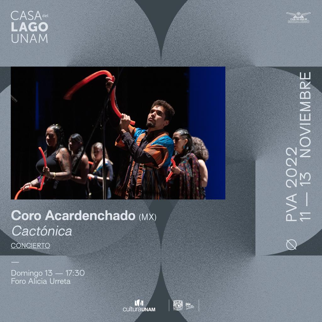 Acardenchado's tweet photo. 🔥Al escenario del Festival Poesía en Voz Alta llevaremos la fuerza expresiva de las letras cardenches,  además de nuestros arreglos a sus melodías, percusión corporal e improvisación.🔥🌵 Acompáñennos en la @CasadelLago el próximo domingo 13 de noviembre a las 5:30 p.m. #PVA2022 https://t.co/qyXIMMT46m