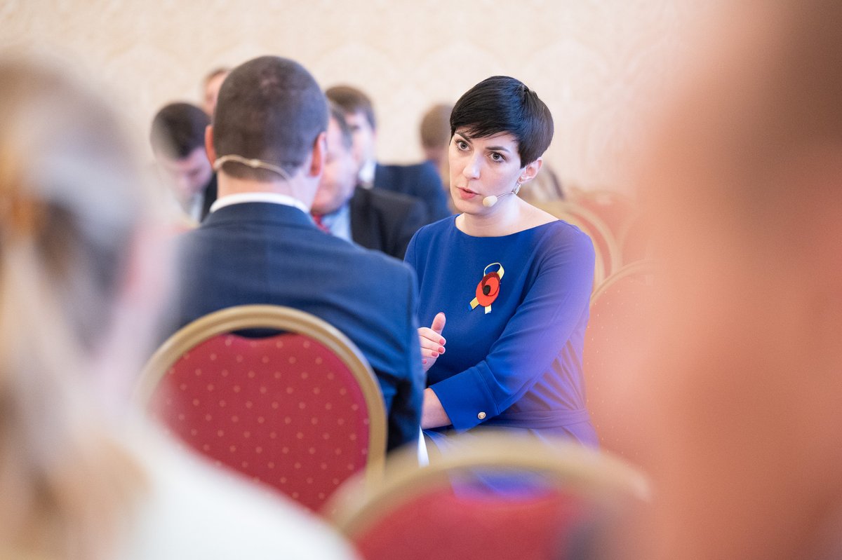 _EuropeanValues's tweet photo. "There should be #V4Summit in Bratislava and I am not going of course because I don’t want to sit around the same table with a speaker of a 🇭🇺 Parliament. But we will send my vice president @olgarichterova who is very dedicated to this topic as well".
@market_a
#EVSummit2022 https://t.co/6GgA144Oh9