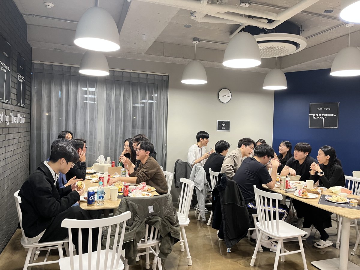 ProtocolCamp's tweet photo. #프로토콜캠프3기 #Web3Mingling #Alumni
🗓️Date : 2022.11. 9
@ProtocolCamp powered by Hanwha X Hashed (@hashed_official), a gateway to the next generation of crypto builders
#블록체인 #BUIDL #AMA #Mingling https://t.co/5XsXpEnPqC