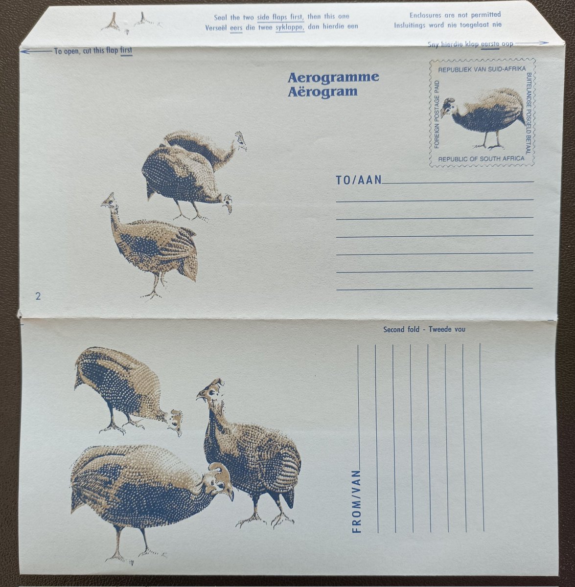 BirdsFDC's tweet photo. South Africa
#birds #aerogramme #philately https://t.co/g11ic46zxW