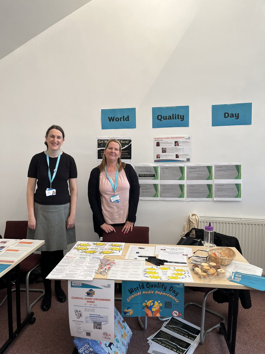 We are all set up &amp; ready to go at Halton for our second day of World Quality Day 🌎Come and see what the Quality Academy is all about 🙌🏼⭐️<a href="/WHHNHS/">WHH 🏥</a> <a href="/Kimberley_S_J/">Kimberley S-Jamieson</a> <a href="/alanil1/">Layla</a> <a href="/WHHResearchTeam/">WHH RD&I</a> <a href="/ENQuiderJr/">E.Q.</a>