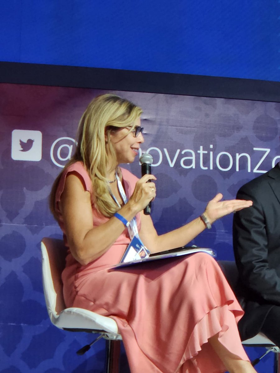 JointSDGFund's tweet photo. The @JointSDGFund is at the @Climate_Action_ Sustainable Innovation Forum.

Head of Secretariat @LisaKurbiel discusses financing green &amp; just transitions globally on a panel moderated by @AngelaReithuber @bankimooncentre

@_InnovationZone #COP27 https://t.co/N22r5cnn2t
