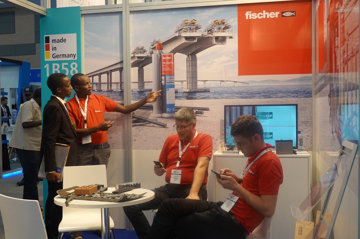 GermanyinKenya's tweet photo. The #Big5Construct Trade Fair @SaritEXPOCentre in #Nairobi is happening today &amp; tomorrow! Visit the 🇩🇪 Pavilion and see the latest #MadeInGermany construction brands. 7 🇩🇪 companies showcasing: #Bauermaschinen #Fischer #Flexicam #Klemm #Rehau #RelineEurope #Tonality https://t.co/19q9fTBWMm