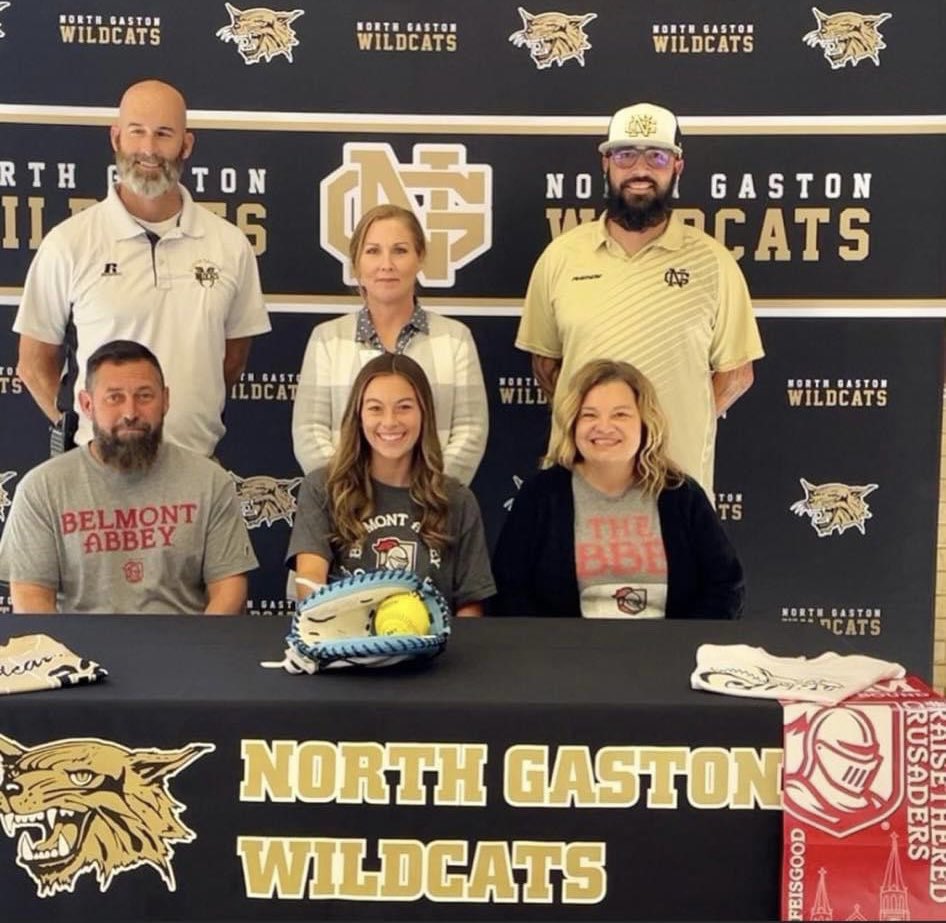 Congratulations to Payton Propst on signing with Belmont Abbey college to further her education and softball career!! <a href="/BelmontAbbey/">Belmont Abbey College</a>