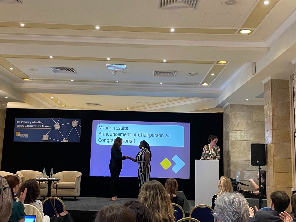 Queer_Base's tweet photo. We are at the Consultative Forum by the @EUAsylumAgency, bringing our knowledge esp. in training and #SOGIESC to the table. #euaacf https://t.co/aN3BJjOsN5
