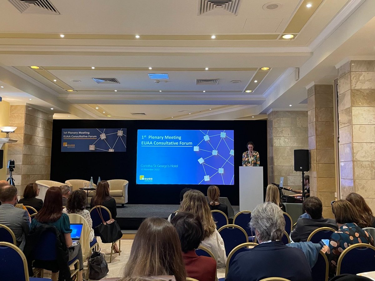 Queer_Base's tweet photo. We are at the Consultative Forum by the @EUAsylumAgency, bringing our knowledge esp. in training and #SOGIESC to the table. #euaacf https://t.co/aN3BJjOsN5