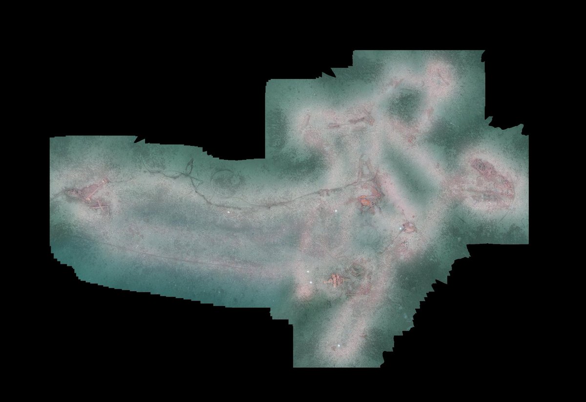 DroneIndustries's tweet photo. Very interesting blog post about the damage that gets done to shipwrecks (and aircraft wrecks) over on the Deep3D blog. Here's one of the datasets - you can see fishing gear tangled around the remains of this aircraft... https://t.co/F9mW6M0Cb1 Link in the blog post. https://t.co/6wSruePS4p
