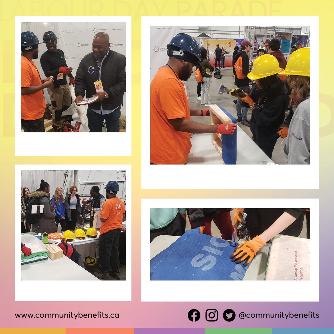 TCBN_TO's tweet photo. A few pictures of TCBN at the Level Up career fair. It was great connecting with so many inquiring minds interested in learning more about careers in the skilled trades,
Attendees really enjoyed our interactive exhibit and hands-on activities.
#skilledtrades #levelup #tcbn https://t.co/CZyJZBybx1