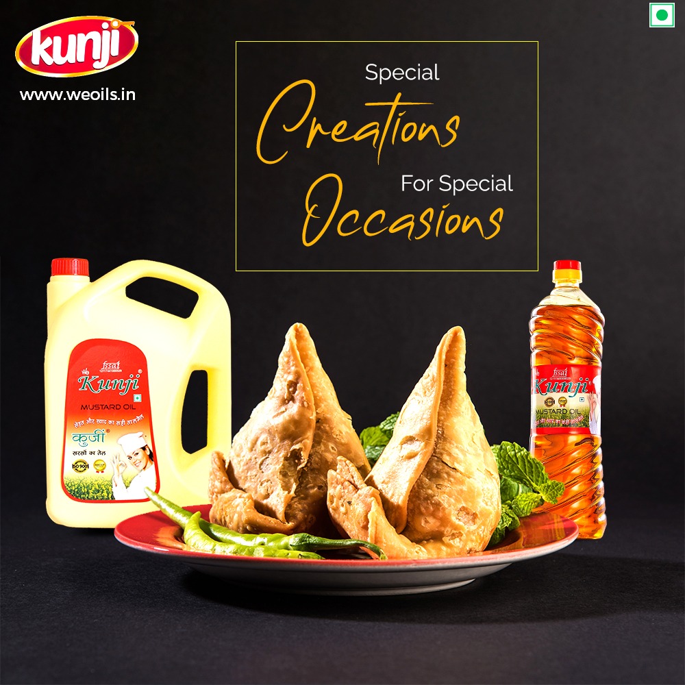 enterpricses's tweet photo. Make Something Special for the Special Occasion.
.
.
.
#KunjiOils #Pure #Special #Samosa #Authentic #Healthy #GoodForHealth #StayHealthy #Natural #Mustard #MustardOil #Traditional #Trusted #PureOil #EnhanceTaste #EnjoyOilyFood #Generations #Fried #Samosa #Favourite #Flavour https://t.co/9LSXrS9doA
