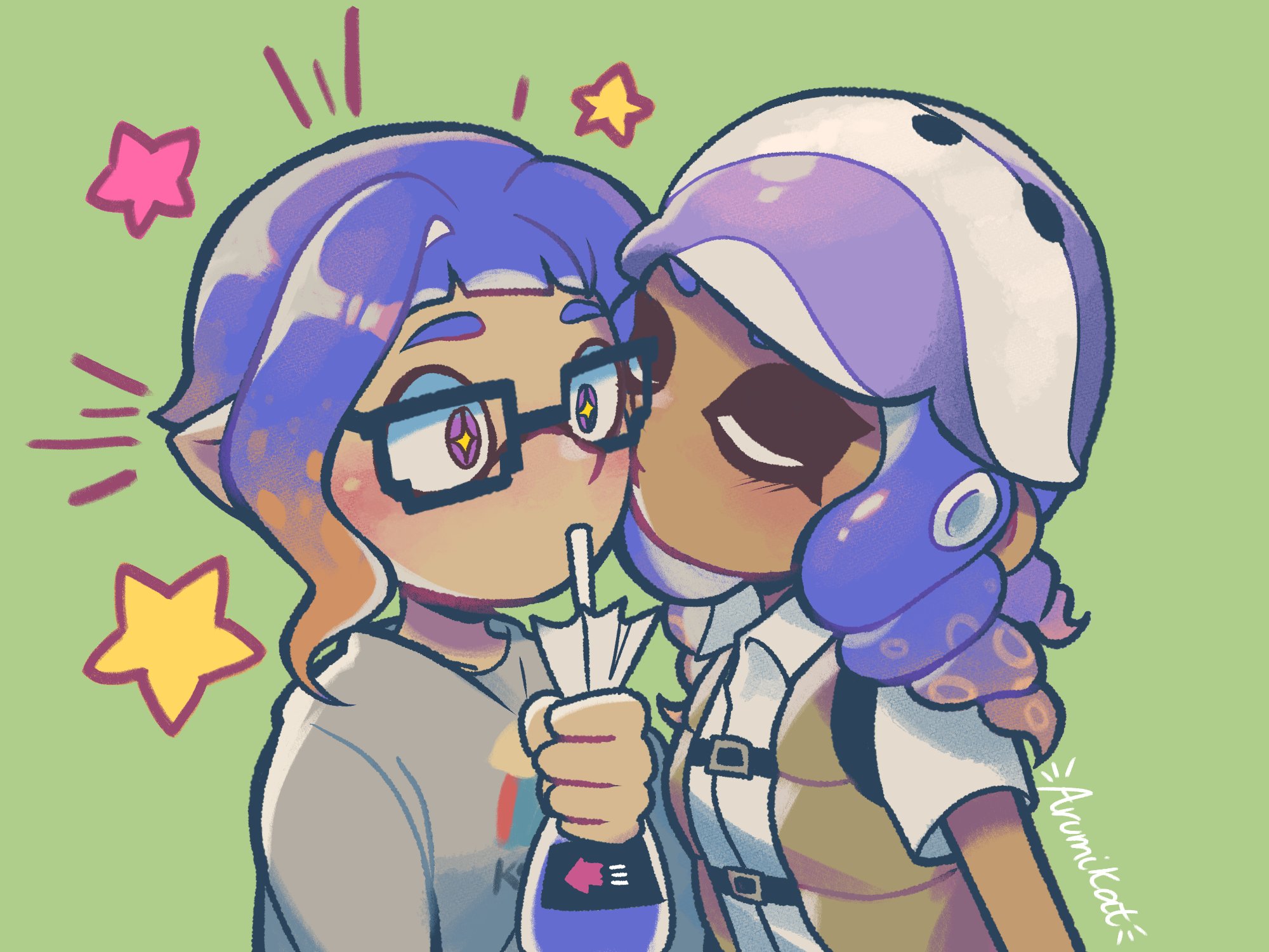 Arumikat On Twitter splatoon When Your Splattershot Teammate Inks 