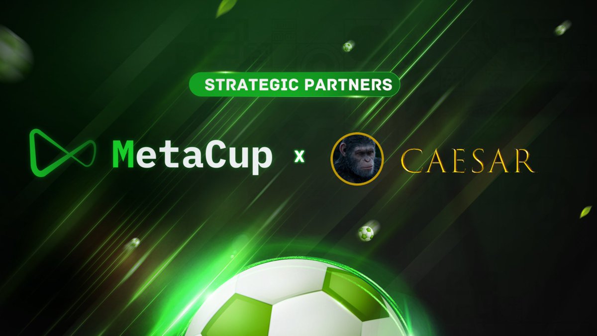 MetaCupOfficial's tweet photo. 🔥We are pleased to announce a partnership between Caesars Calls and MetaCup🔥

💥Caesars Calls will work with us to build the Web3 MetaCupverse

✈Take eyes on our Next partnership. 
🥊Something big is coming and please stay with us! https://t.co/K0w5WeI3eG