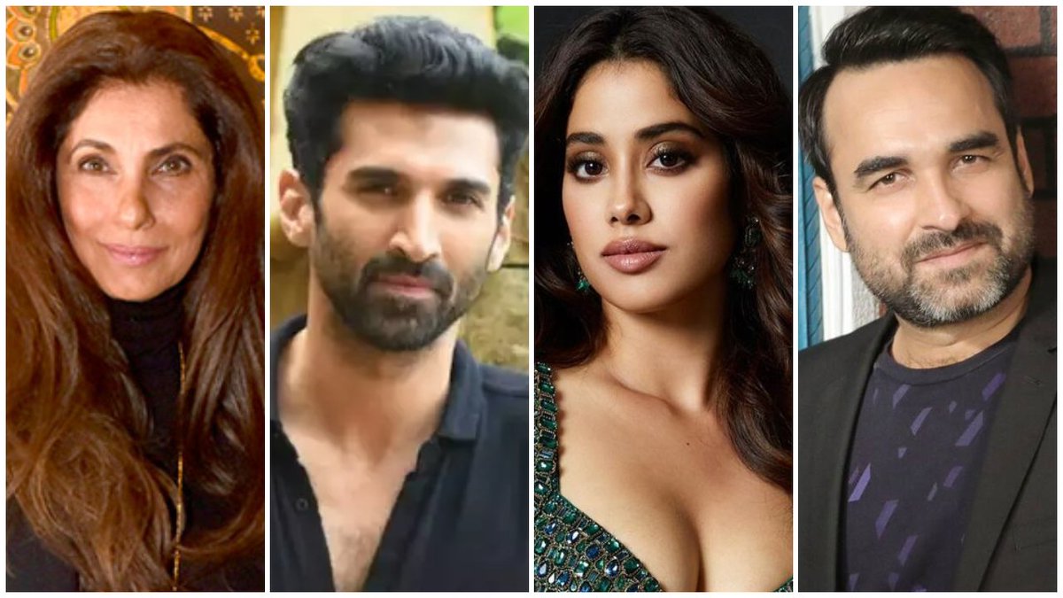 #AdityaRoyKapur & #JanhviKapoor are set to play EX-Lovers in murder mystery titled as 'Murder Mubarak'.
Also with #Pankajtripathi & #dimplekapadia
This film is an adaptation of the novel #clubyoutodeath .
Are You Excited ?🤩
#janhavikapoor #JanhviKapoor #UpcomingReleases #NEW