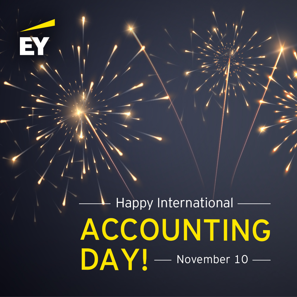 Today we celebrate all of our accountant friends and colleagues - thank you for your hard work! 🥂 🎉 🙌 

#EY #InternationalAccountingDay  #Accounting
