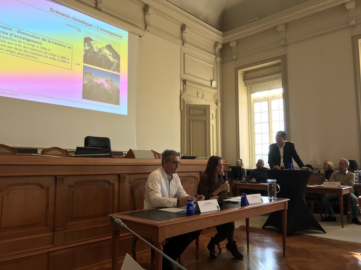 Charles PELANNE, Département 64 accueille une centaine de participants à la conférence départementale sur l’eau. Changement climatique, qualité de l’eau et de milieux aquatiques, bilan besoins ressources, zones humides au cœur des débats. Un partenariat ⁦<a href="/Adour_Garonne/">Agence de l'eau Adour-Garonne</a>⁩ .