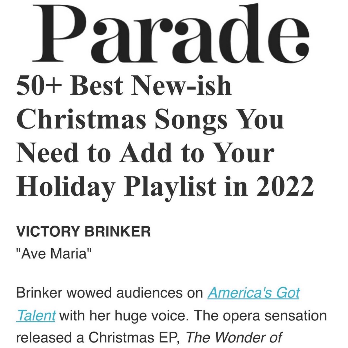 Victory Brinker tweet media