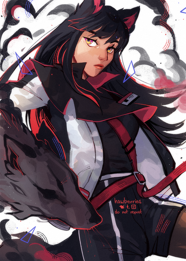 ラップランド(アークナイツ) 「[arknights] "Silence." 」|phee ☀️のイラスト