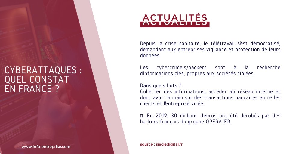 ⚠️ATTENTION AUX MAILS FRAUDULEUX ⚠️

Découvrez notre magazine sur : info-entreprise.com

#cybersécurité #hacker #cybermenaces #bugbounty #fishing #faille #securiteinformatique #antivirus #firewall #cybercriminels