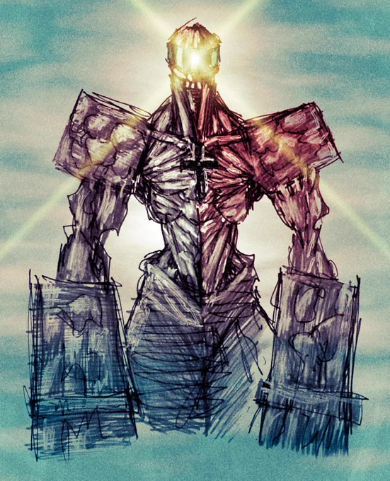 Back in 2020 I went to the island of Utö as a part of a class I was taking. The assignment of the trip was to experience the island and create a publication based on that.I decided to go with turning the historically important lighthouse into the guardian titan of the island. 